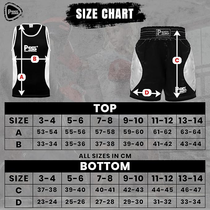 G2X BLACK Kids Boxing Set 7Pcs