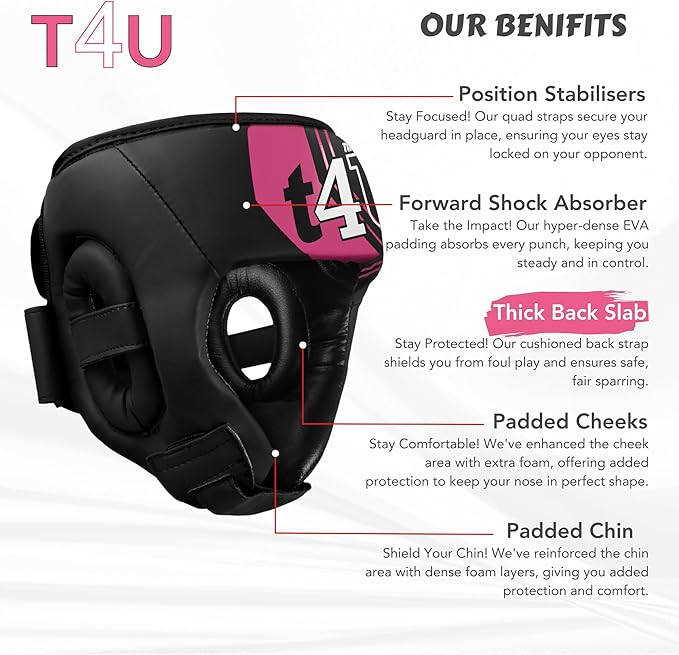 T4U Kids Head Gaurd PINK