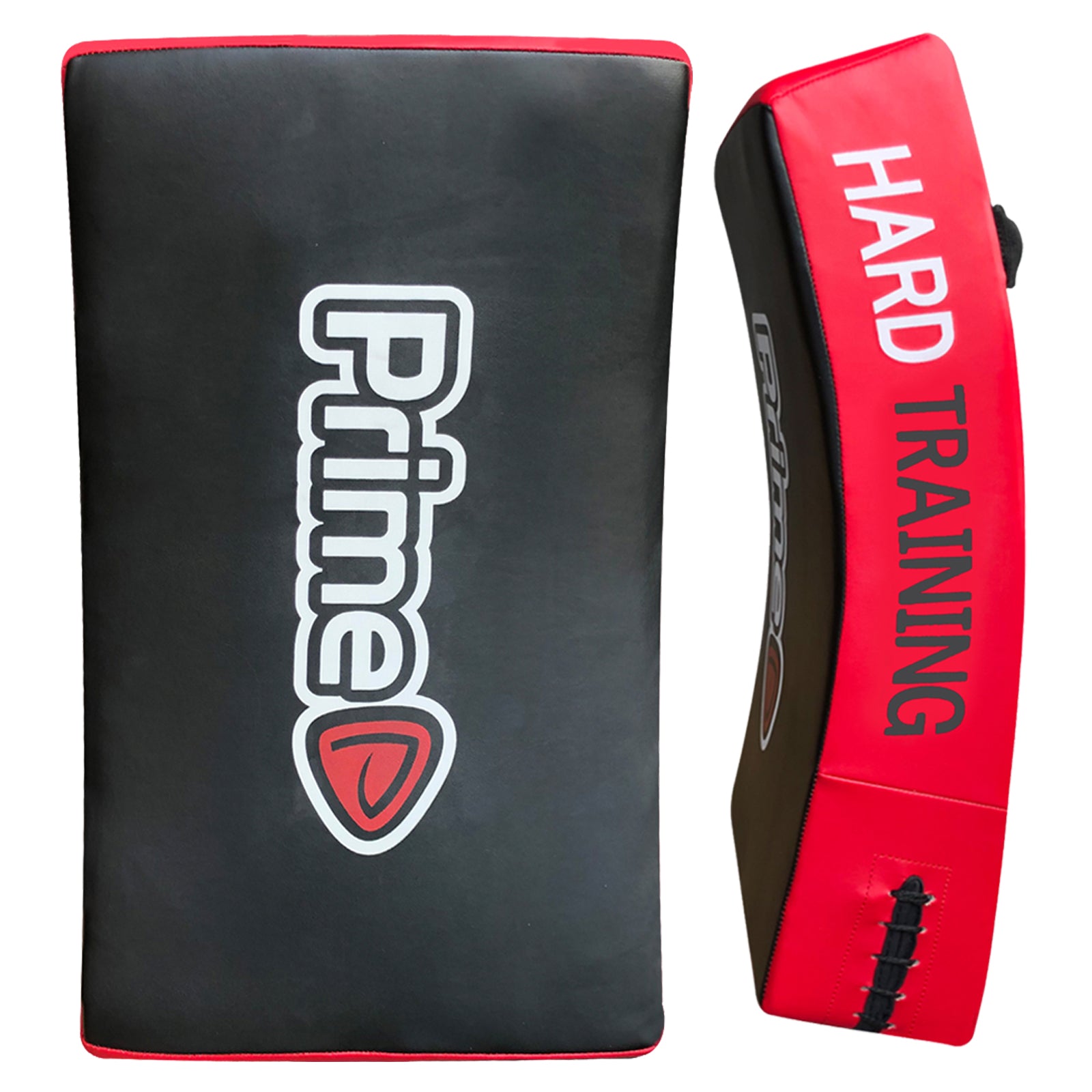 Curved Kick Boxing Strike Shield Red