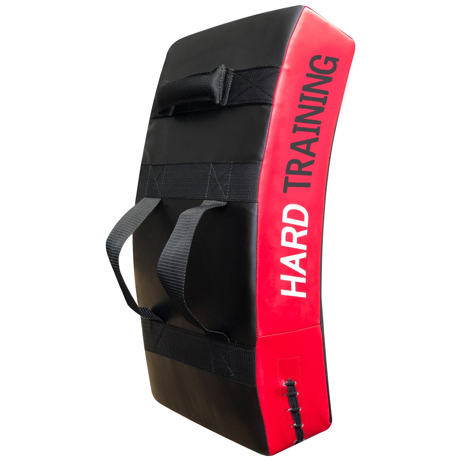 Curved Kick Boxing Strike Shield Red