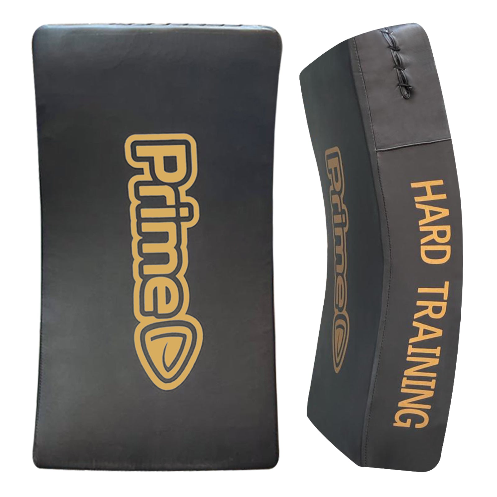 Leather kick Pad Golden