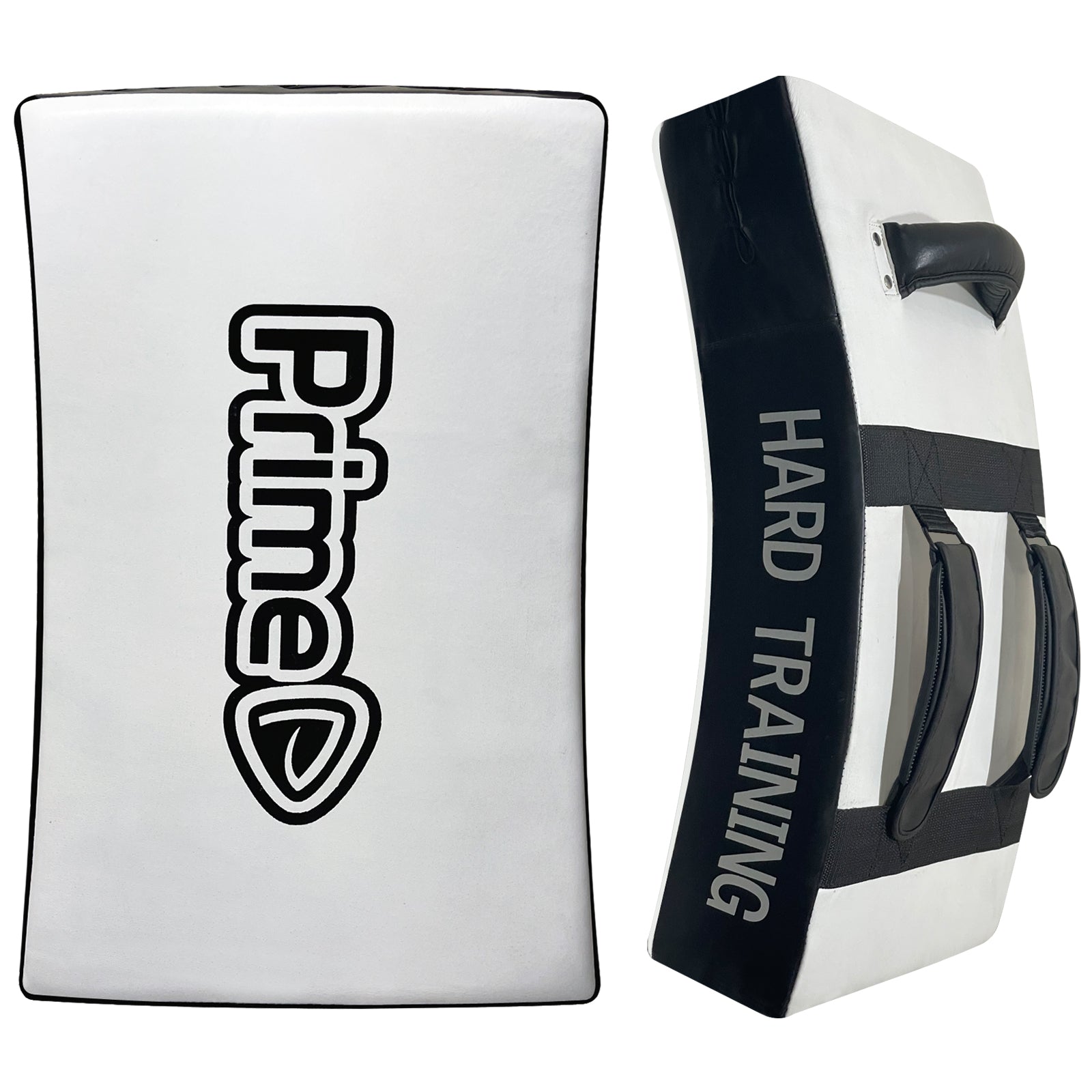 Curved Buffalo Kick Pad Full White