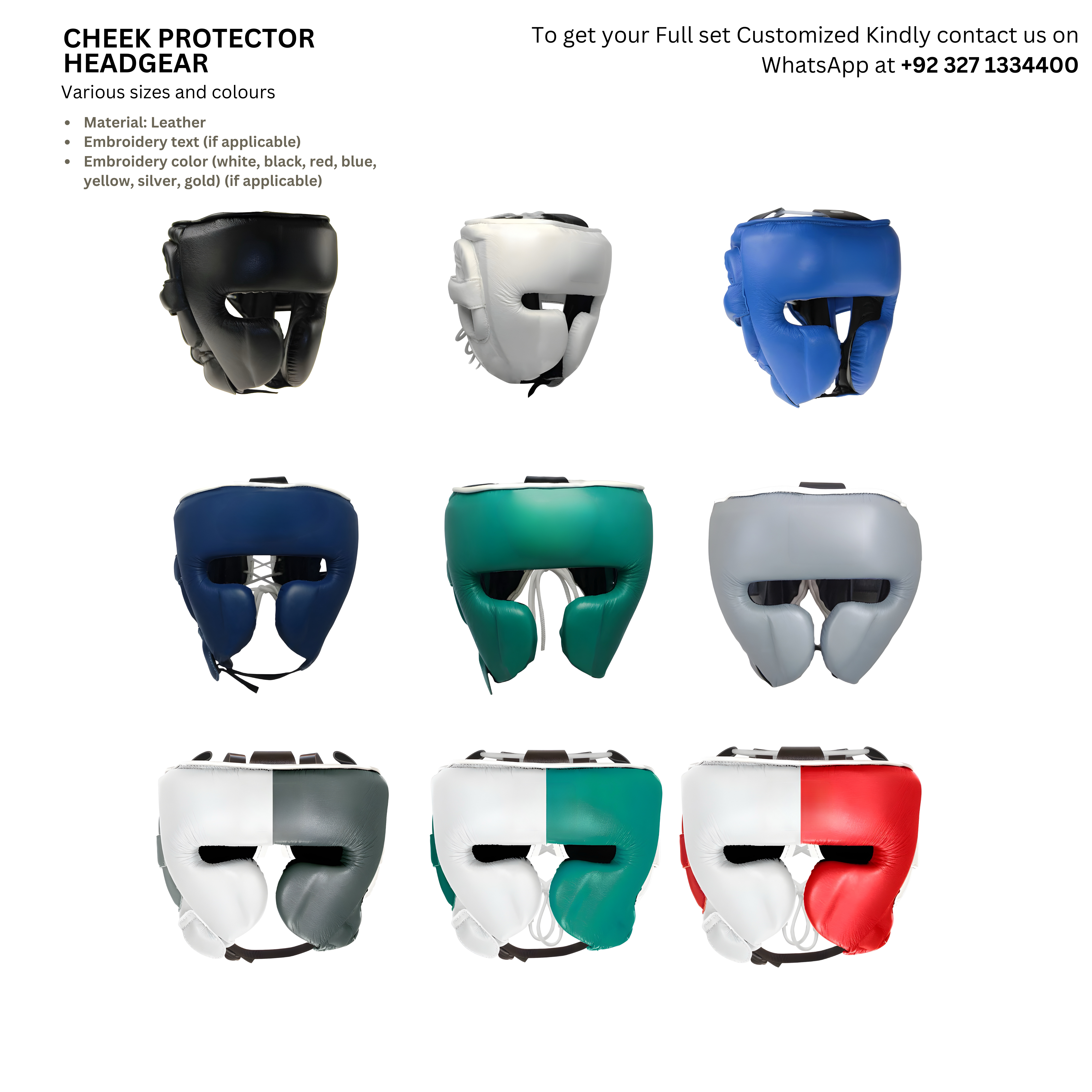 Half Payment of Japanese Sparring Set - Fully Customized with Names/Logos/Flags