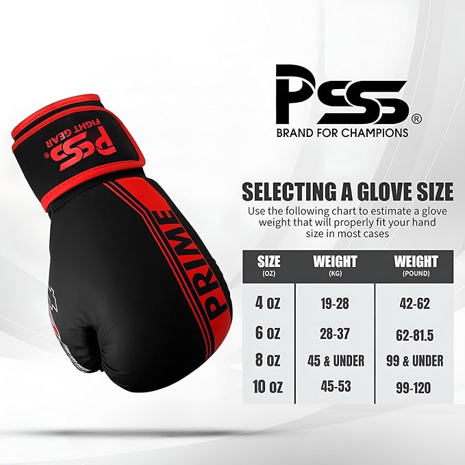 T4U Kids Boxing Gloves RED