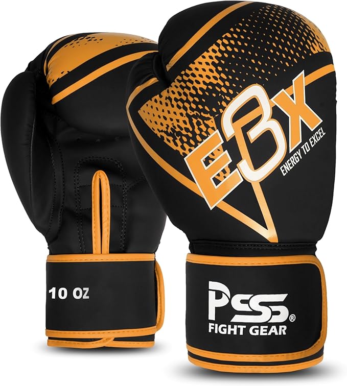 E3X Kids Boxing Gloves GOLDEN