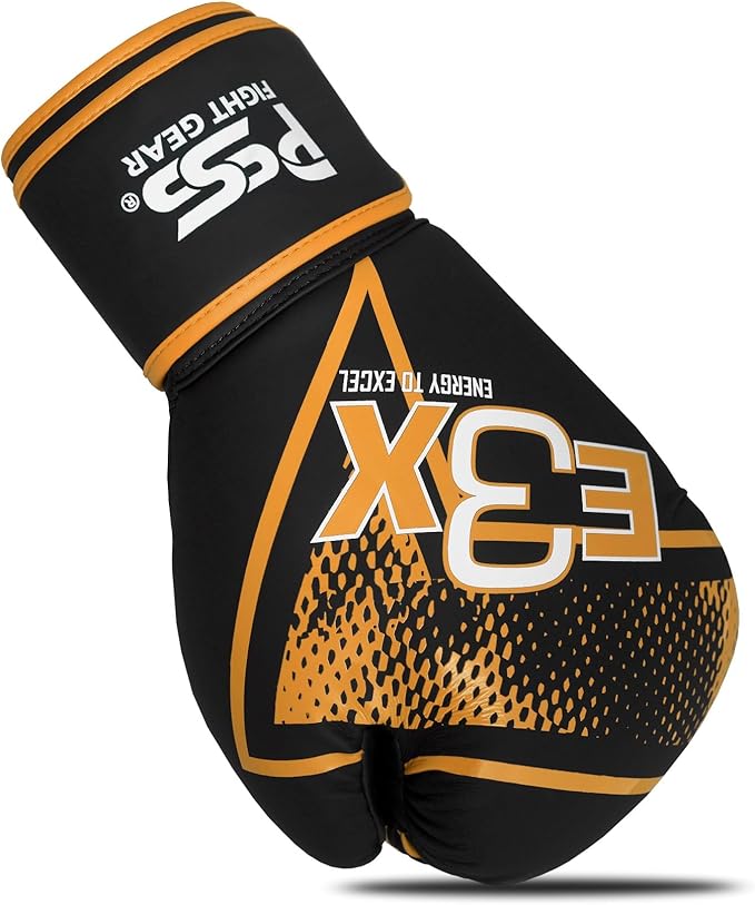 E3X Kids Boxing Gloves GOLDEN