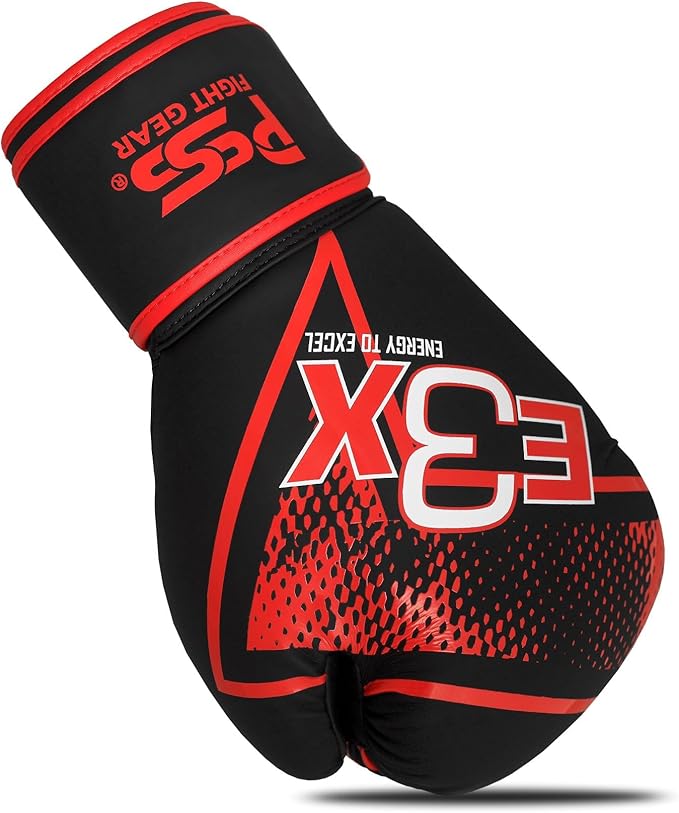 E3X Kids Boxing Gloves RED