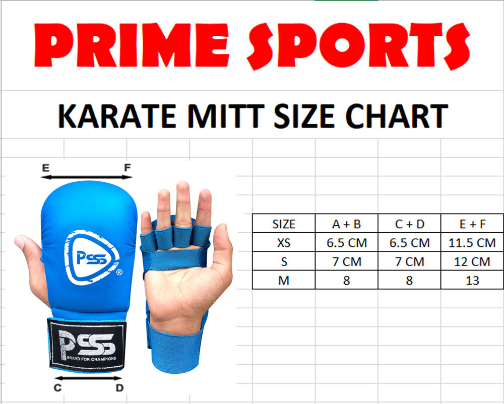 Karate Mitt Blue